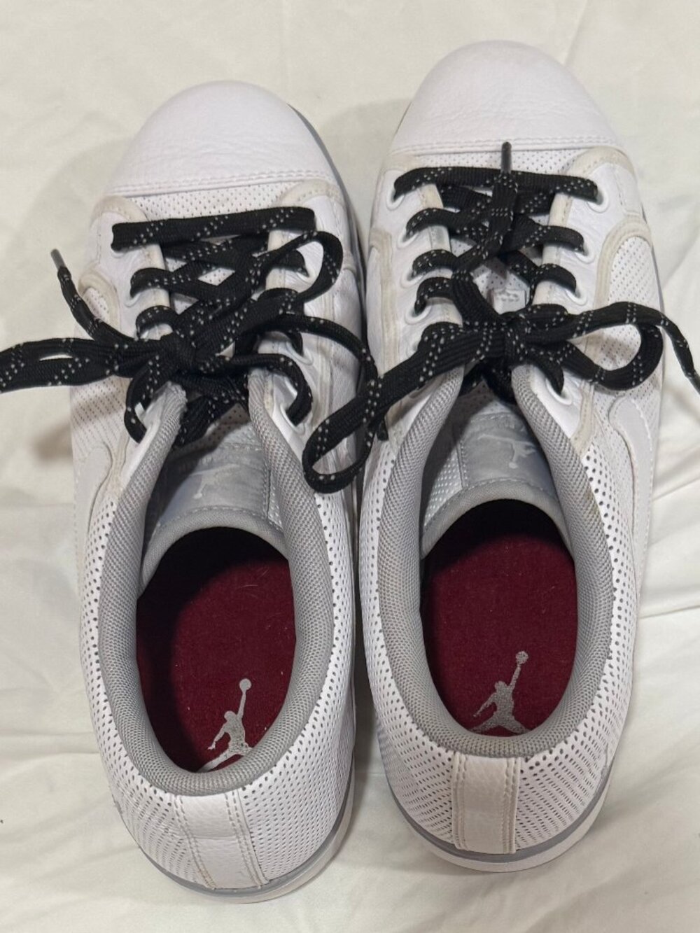 Nike Air Jordan Sky High Retro Low White 45076-110 Mens Shoes Size 9